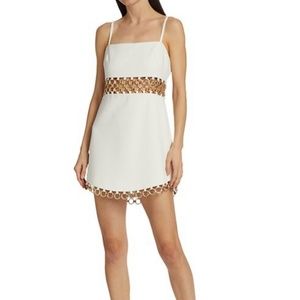 Alexis Gaudy Dress in gold